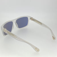 Thumbnail for Ann Demeulemeester Sunglasses Angular White 925 Silver with Grey Lenses AD37C4SUN - Watches & Crystals