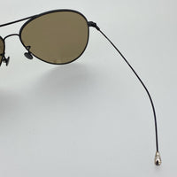Thumbnail for Ann Demeulemeester Sunglasses Black 925 Silver Titanium with Bronze Lenses AD40C4SUN - Watches & Crystals