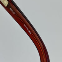 Thumbnail for Ann Demeulemeester Sunglasses Bordeaux Red 925 Silver with Blue Lenses AD1C3SUN - Watches & Crystals