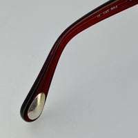 Thumbnail for Ann Demeulemeester Sunglasses Bordeaux Red 925 Silver with Blue Lenses AD1C3SUN - Watches & Crystals