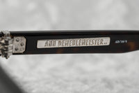 Thumbnail for Ann Demeulemeester Sunglasses Flat Top Amber Tortoise Shell 925 Silver with Brown Lenses Category 3 AD10C4SUN - Watches & Crystals