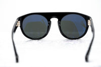 Thumbnail for Ann Demeulemeester Sunglasses Flat Top Black 925 Silver with Grey Lenses Category 3 AD10C1SUN - Watches & Crystals