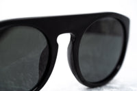 Thumbnail for Ann Demeulemeester Sunglasses Flat Top Black 925 Silver with Grey Lenses Category 3 AD10C1SUN - Watches & Crystals