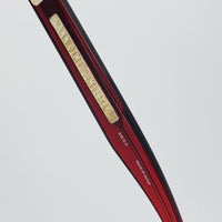 Thumbnail for Ann Demeulemeester Sunglasses Flat Top Bordeaux Red 925 Silver with Blue Lenses AD2C3SUN - Watches & Crystals