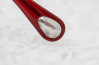 Thumbnail for Ann Demeulemeester Sunglasses Flat Top Bordeaux Red 925 Silver with Blue Lenses Category 2 AD10C3SUN - Watches & Crystals