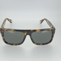 Thumbnail for Ann Demeulemeester Sunglasses Flat Top Tortoise Shell 925 Silver with Grey Lenses CAT3 AD2C2SUN - Watches & Crystals