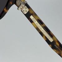 Thumbnail for Ann Demeulemeester Sunglasses Flat Top Tortoise Shell 925 Silver with Grey Lenses CAT3 AD2C2SUN - Watches & Crystals