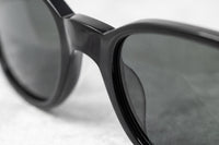 Thumbnail for Ann Demeulemeester Sunglasses Oval Black 925 Silver with Grey Lenses Category 3 AD8C1SUN - Watches & Crystals