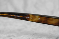 Thumbnail for Ann Demeulemeester Sunglasses Oval Black & Tortoise Shell 925 Silver with Brown Graduated Lenses Category 3 AD8C6SUN - Watches & Crystals