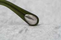 Thumbnail for Ann Demeulemeester Sunglasses Oval Green 925 Silver with Purple Lenses Category 3 AD8C7SUN - Watches & Crystals