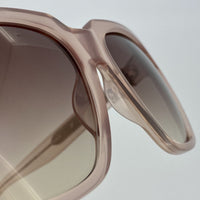 Thumbnail for Ann Demeulemeester Sunglasses Oversized Blush Pink with Brown Lenses 925 Silver AD21C5SUN - Watches & Crystals