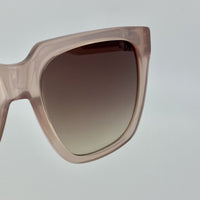 Thumbnail for Ann Demeulemeester Sunglasses Oversized Blush Pink with Brown Lenses 925 Silver AD21C5SUN - Watches & Crystals