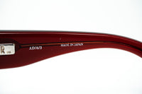 Thumbnail for Ann Demeulemeester Sunglasses Oversized Bordeaux Red 925 Silver with Blue Lenses AD6C3SUN - Watches & Crystals