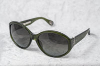 Thumbnail for Ann Demeulemeester Sunglasses Oversized Green 925 Silver with Green Graduated Lenses CAT3 AD6C7SUN - Watches & Crystals