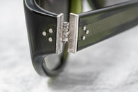 Thumbnail for Ann Demeulemeester Sunglasses Oversized Green 925 Silver with Green Graduated Lenses CAT3 AD6C7SUN - Watches & Crystals