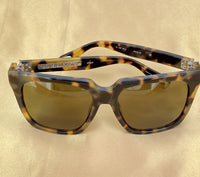 Thumbnail for Ann Demeulemeester Sunglasses Oversized Tortoise Shell with Brown Lenses CAT3 AD21C2SUN - Watches & Crystals