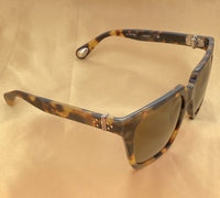 Thumbnail for Ann Demeulemeester Sunglasses Oversized Tortoise Shell with Brown Lenses CAT3 AD21C2SUN - Watches & Crystals
