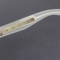 Thumbnail for Ann Demeulemeester Sunglasses Oversized White 925 Silver with Grey Lenses AD31C4SUN - Watches & Crystals