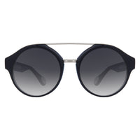 Thumbnail for Ann Demeulemeester Sunglasses Round Black 925 Silver with Grey Gradient Lenses AD45C1SUN - Watches & Crystals