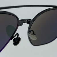 Thumbnail for Ann Demeulemeester Sunglasses Titanium Black with Grey Lenses CAT3 AD12C4SUN - Watches & Crystals