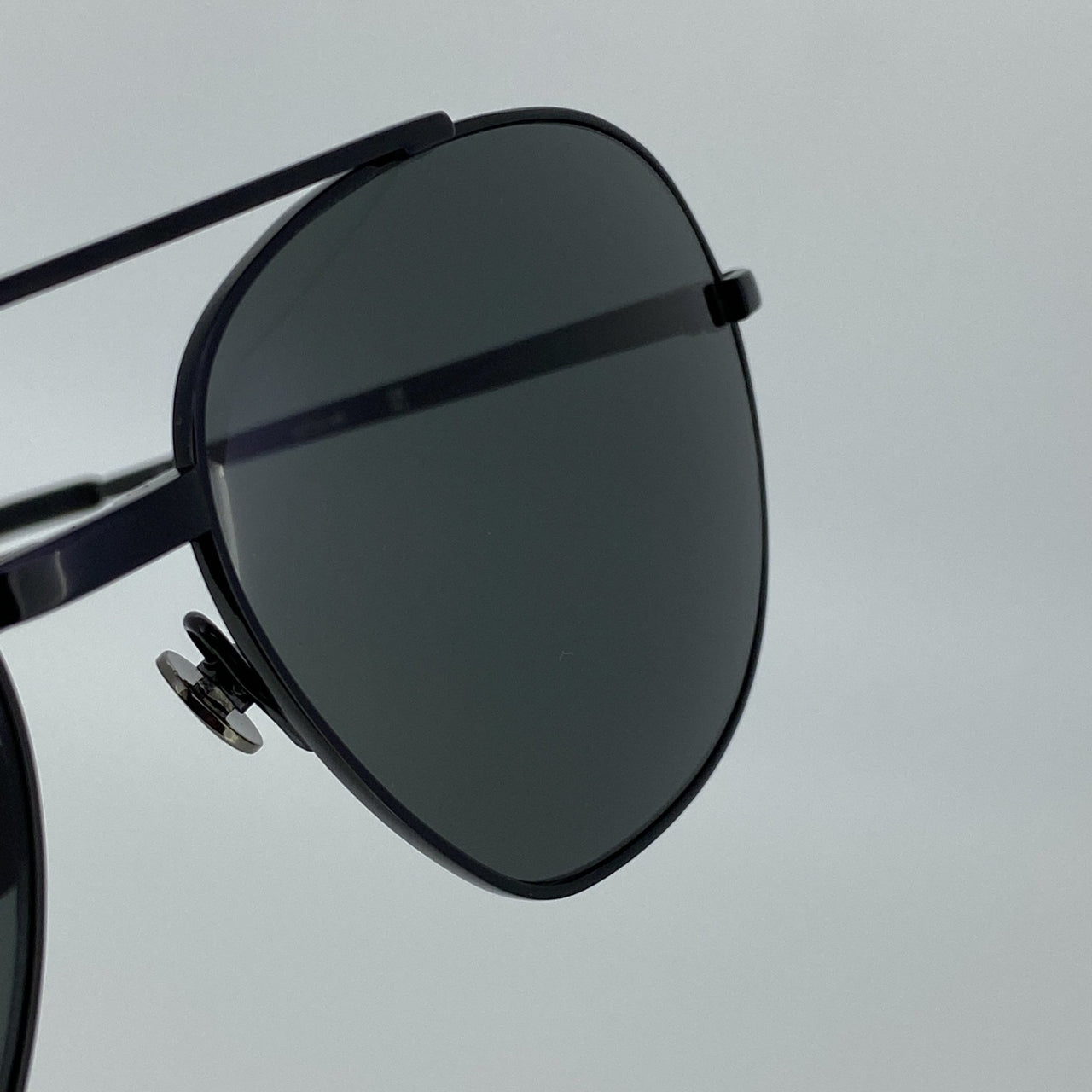 Ann Demeulemeester Sunglasses Titanium Black with Grey Lenses CAT3 AD12C4SUN - Watches & Crystals