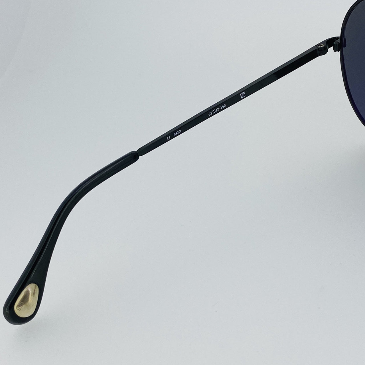 Ann Demeulemeester Sunglasses Titanium Black with Grey Lenses CAT3 AD14C4SUN - Watches & Crystals