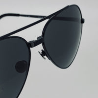 Thumbnail for Ann Demeulemeester Sunglasses Titanium Black with Grey Lenses CAT3 AD14C4SUN - Watches & Crystals