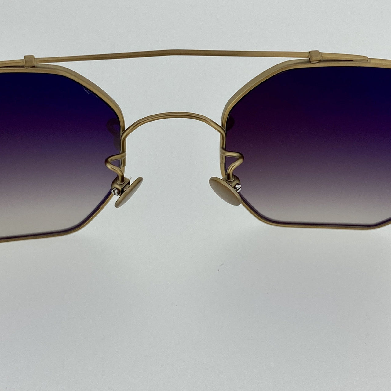 Ann Demeulemeester Titanium Sunglasses Square Bronze with Grey Graduated Lenses CAT3 AD52C3SUN - Watches & Crystals