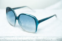 Thumbnail for Antonio Berardi Women Sunglasses Oversized Frame Blue/Clear and Blue Graduated Lenses - 9AB2C3PETROL - Watches & Crystals