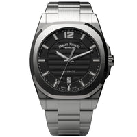 Thumbnail for Armand Nicolet J09-3 Black Stainless Steel - Watches & Crystals