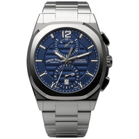 Thumbnail for Armand Nicolet J09-3 Chronograph Blue Stainless Steel - Watches & Crystals