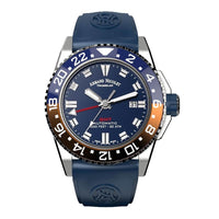 Thumbnail for Armand Nicolet JS9-44 GMT Blue - Watches & Crystals