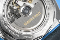 Thumbnail for Armand Nicolet Men's JH9 Automatic Chronograph Watch Leather - Watches & Crystals