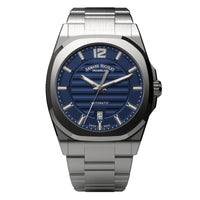 Thumbnail for Armand Nicolet Men's Watch J09-3 Blue Stainless Steel A660AAA-BU-MA4660AA - Watches & Crystals