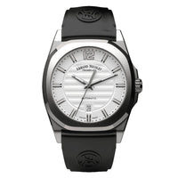 Thumbnail for Armand Nicolet Men's Watch J09-3 Silver Rubber A660AAA-AG-GG4710N - Watches & Crystals