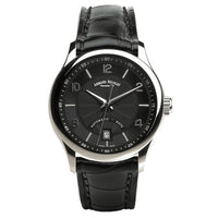 Thumbnail for Armand Nicolet Men's Watch M02-4 Black Leather A840AAA-NR-P840NR2 - Watches & Crystals
