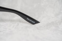 Thumbnail for Buddhist Punk Sunglasses Rectangular Black Print With Grey Lenses Category 3 7BP6C2BLACKPRINT - Watches & Crystals