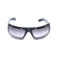 Thumbnail for Buddhist Punk Sunglasses Rectangular Navy With Grey Graduated Lenses Category 2 6BP2C4NAVY - Watches & Crystals
