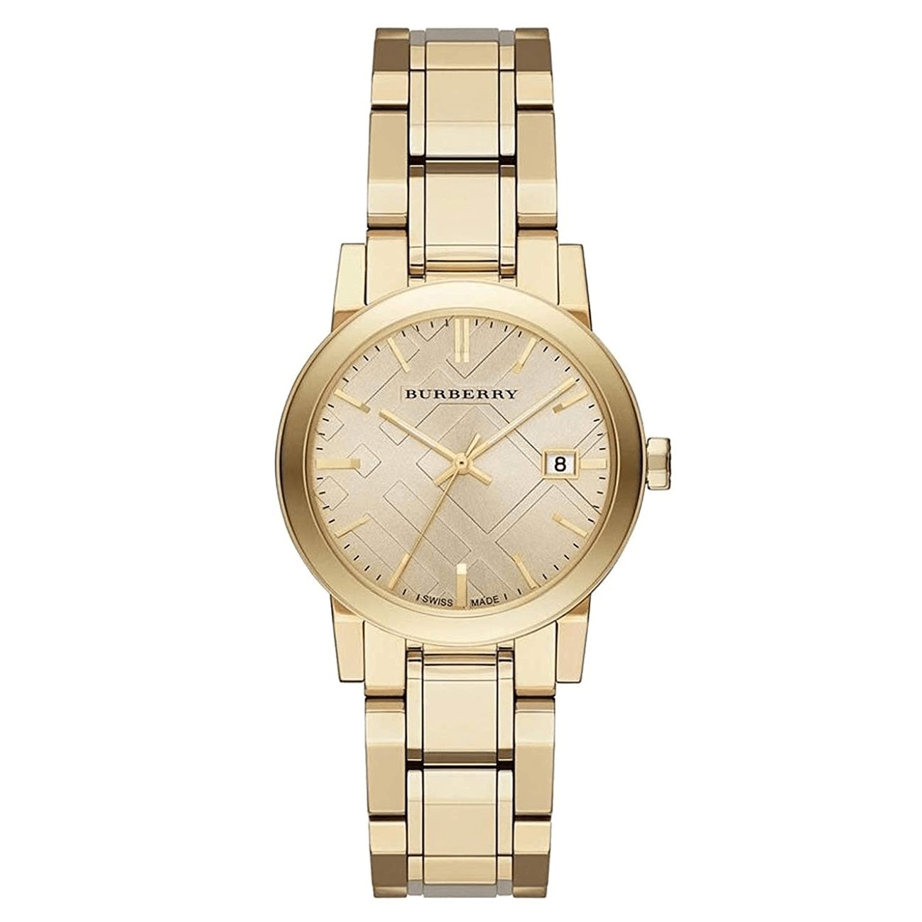 Burberry Ladies Watch The City Champagne Gold BU9134 - Watches & Crystals