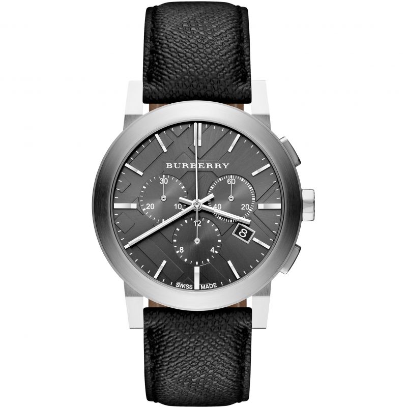 Burberry Men's Watch Chronograph The City Grey BU9362 - Watches & Crystals