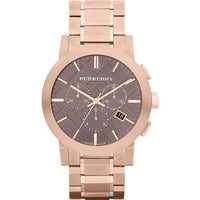 Thumbnail for Burberry Men's Watch Chronograph The City Rose Gold BU9353 - Watches & Crystals