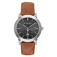 Thumbnail for Burberry Men's Watch The City Black Brown BU9905 - Watches & Crystals