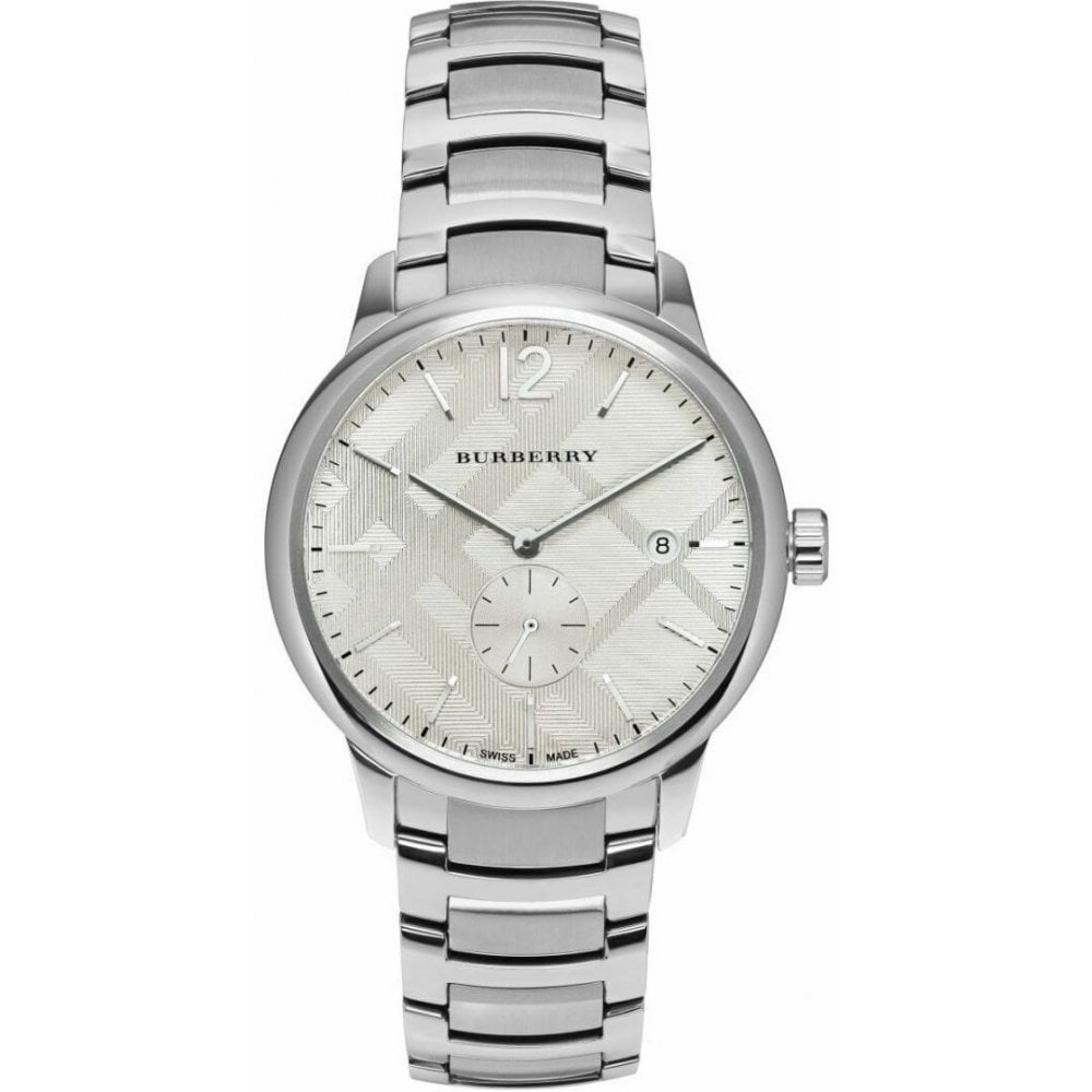 Burberry Men's Watch The Classic Silver BU10004 - Watches & Crystals