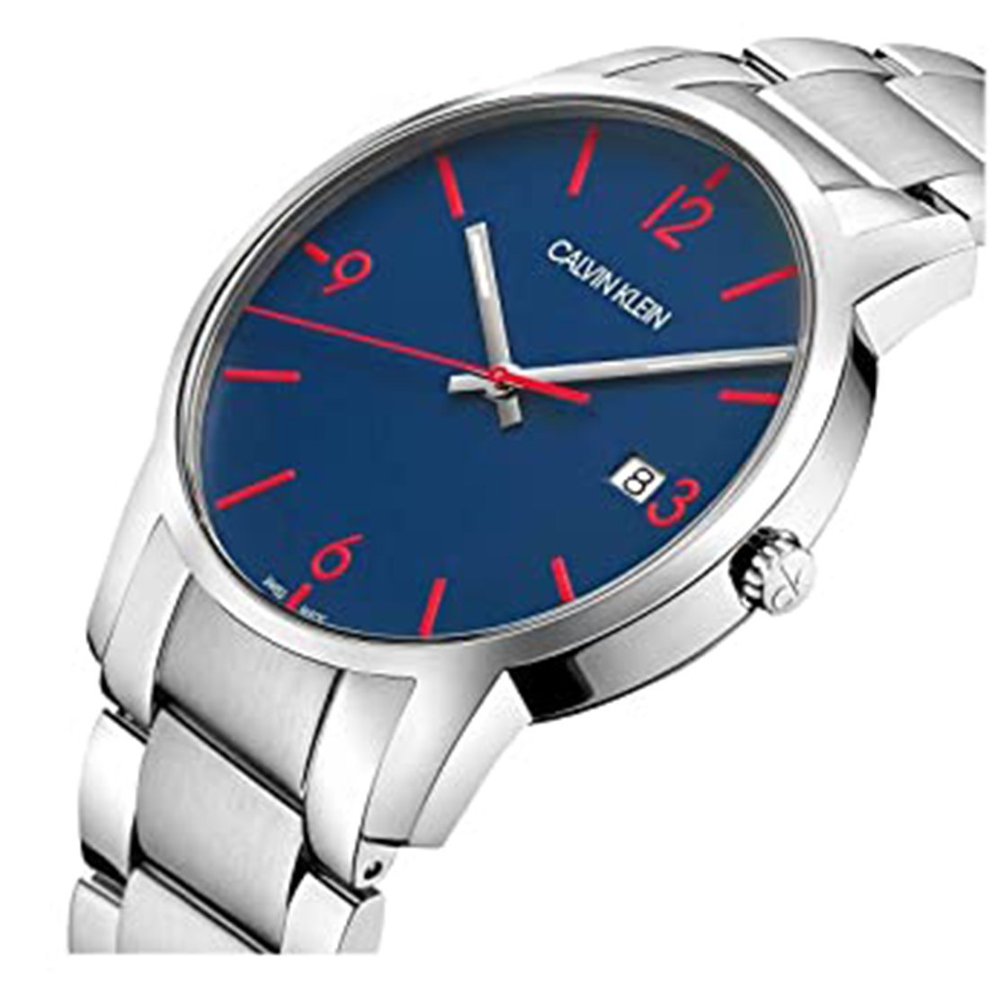 Calvin Klein City Blue Dial Stainless Steel - Watches & Crystals