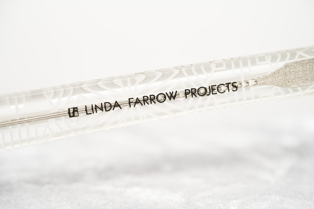 David David Sunglasses Oval Solid White Crystal With Dark Grey Lenses Category 3 9DAVID1C2WHITE - Watches & Crystals