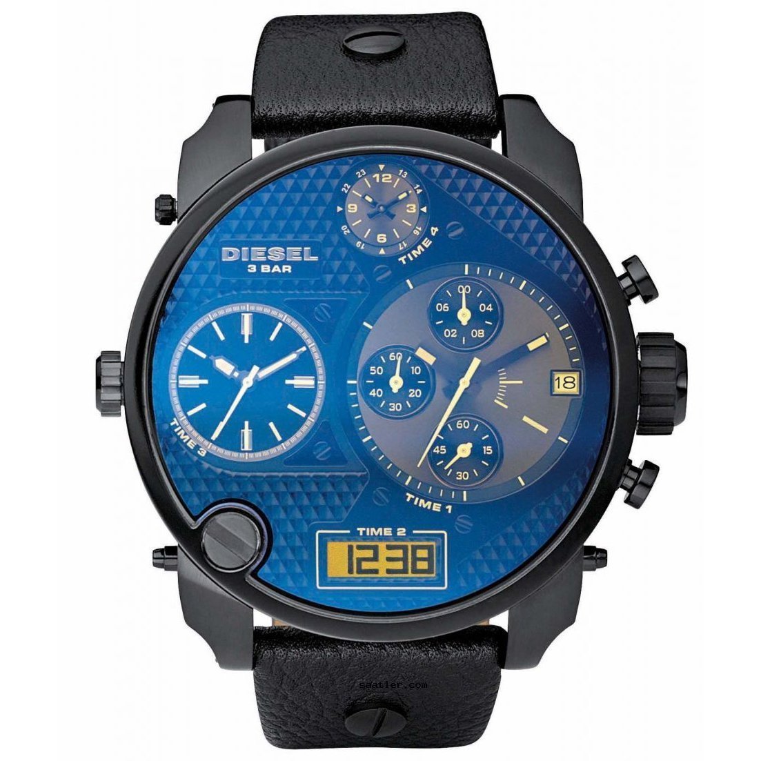 Blue diesel watch Clearance