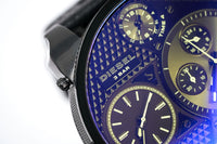 Thumbnail for Diesel Men's Chronograph Watch Big Daddy Blue Black - Watches & Crystals