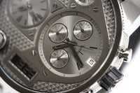 Thumbnail for Diesel Men's Chronograph Watch Big Daddy Gun Metal - Watches & Crystals