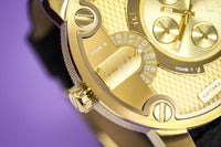 Thumbnail for Diesel Men's Chronograph Watch Little Daddy Gold - Watches & Crystals