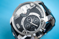 Thumbnail for Diesel Men's Chronograph Watch Little Daddy Silver Black - Watches & Crystals